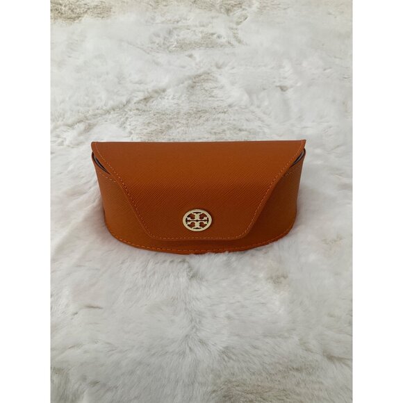 Tory Burch Accessories - TORY BURCH Orange Authentic Sunglasses Eyeglasses Leather case NEW